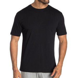 Slate & Stone Final Sale Men's Pierre Crew Cotton Blend SS Crew T-Shirt Black